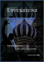 cover of diversions poem translations from nine languages