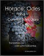 horace odes translation book cover