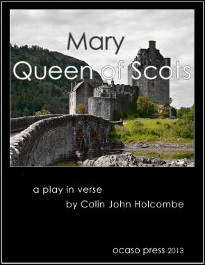 Mary Queen of Scots poem book cover