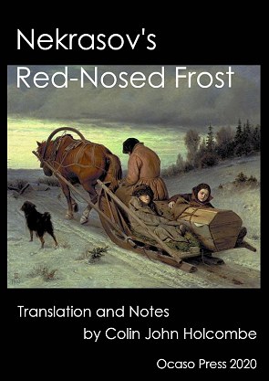 nekrasov's red-nosed frost translation book cover
